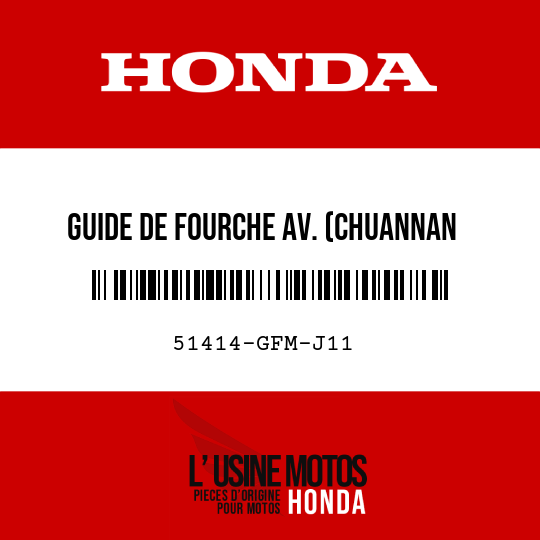image de 51414-GFM-J11 GUIDE DE FOURCHE AV. (CHUANNAN ABSORBER)