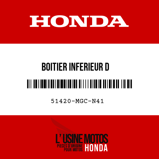 image de 51420-MGC-N41 BOITIER INFERIEUR D