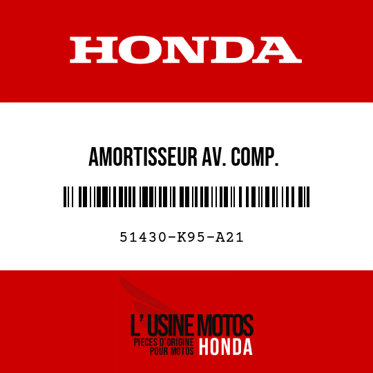 image de 51430-K95-A21 AMORTISSEUR AV. COMP.