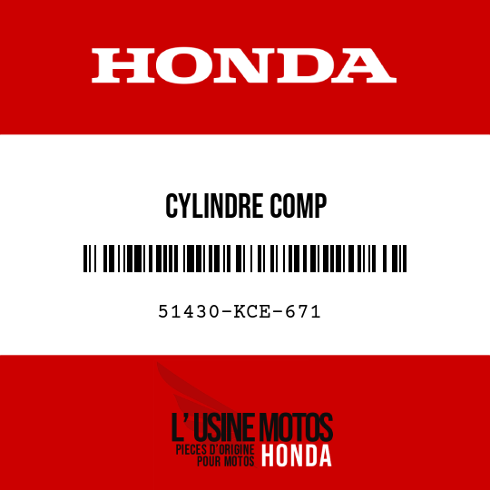 image de 51430-KCE-671 CYLINDRE COMP