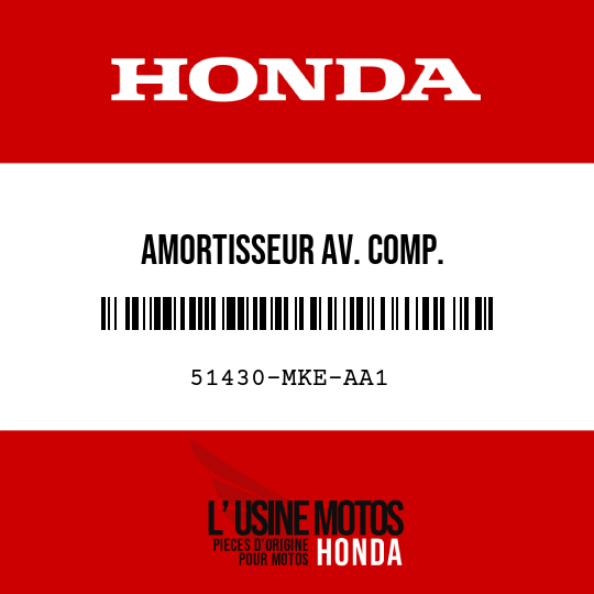 image de 51430-MKE-AA1 AMORTISSEUR AV. COMP.