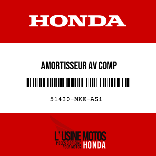 image de 51430-MKE-AS1 AMORTISSEUR AV COMP