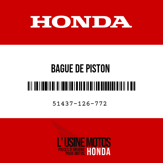 image de 51437-126-772 BAGUE DE PISTON
