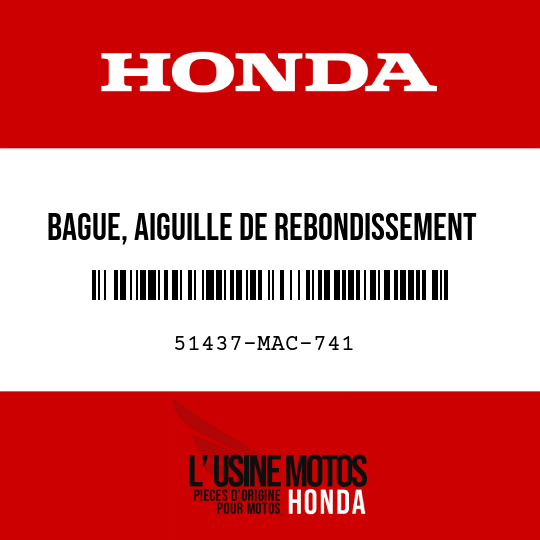 image de 51437-MAC-741 BAGUE, AIGUILLE DE REBONDISSEMENT