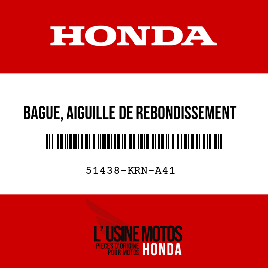 image de 51438-KRN-A41 BAGUE, AIGUILLE DE REBONDISSEMENT