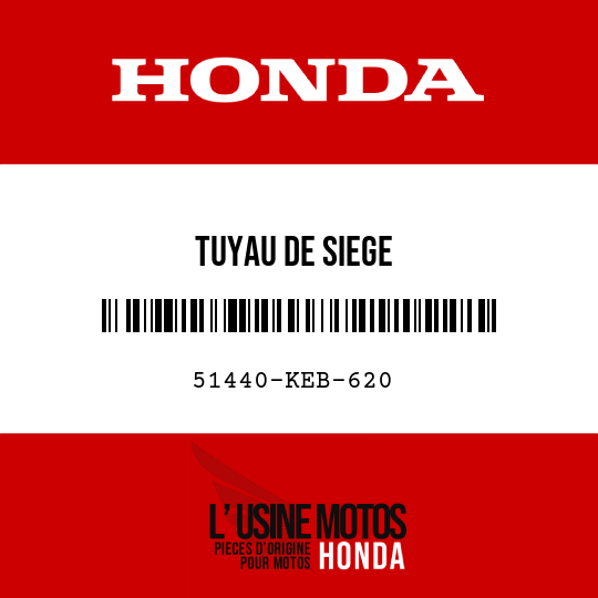 image de 51440-KEB-620 TUYAU DE SIEGE
