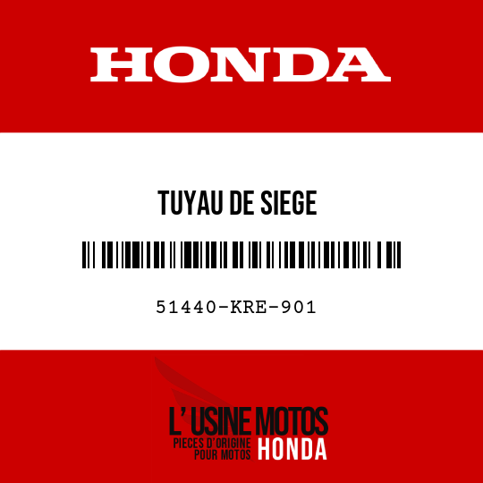 image de 51440-KRE-901 TUYAU DE SIEGE