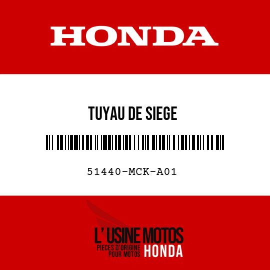 image de 51440-MCK-A01 TUYAU DE SIEGE