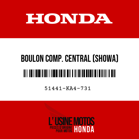 image de 51441-KA4-731 BOULON COMP. CENTRAL (SHOWA)