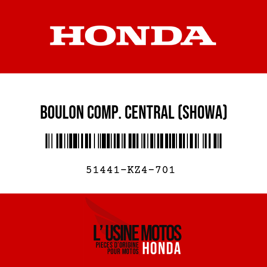 image de 51441-KZ4-701 BOULON COMP. CENTRAL (SHOWA)