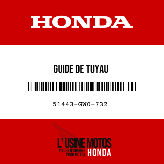 image de 51443-GW0-732 GUIDE DE TUYAU