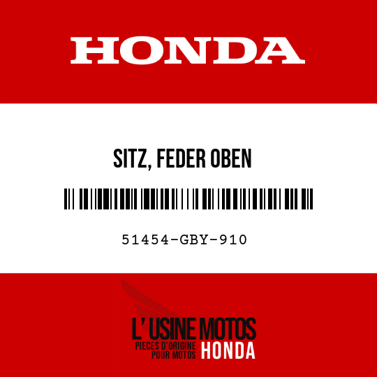 image de 51454-GBY-910 SITZ, FEDER OBEN
