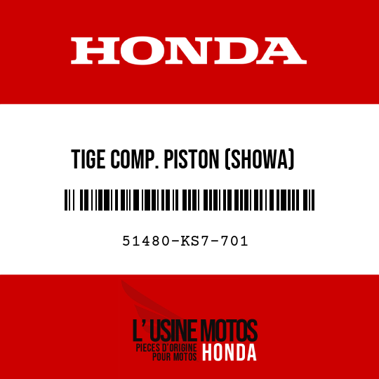 image de 51480-KS7-701 TIGE COMP. PISTON (SHOWA)