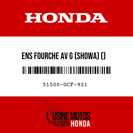 image de 51500-GCF-921 ENS FOURCHE AV G (SHOWA) ()