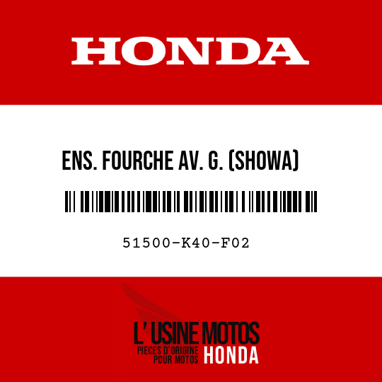 image de 51500-K40-F02 ENS. FOURCHE AV. G. (SHOWA)