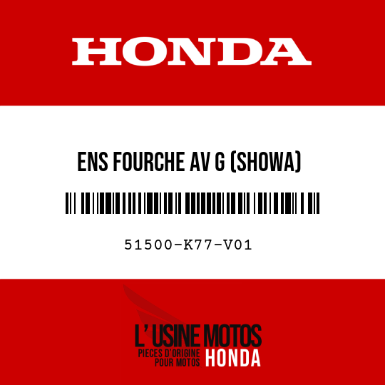 image de 51500-K77-V01 ENS FOURCHE AV G (SHOWA)