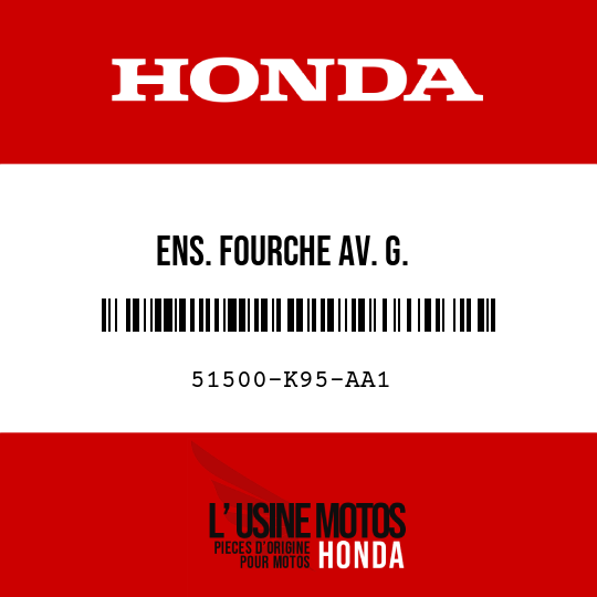 image de 51500-K95-AA1 ENS. FOURCHE AV. G.