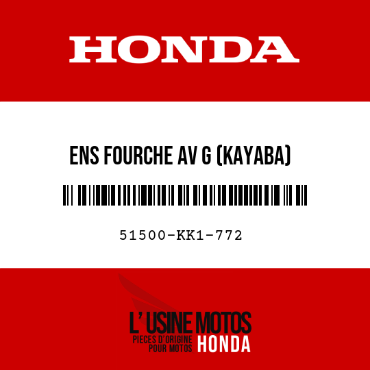 image de 51500-KK1-772 ENS FOURCHE AV G (KAYABA)