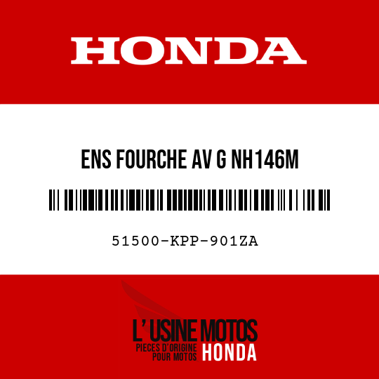 image de 51500-KPP-901ZA ENS FOURCHE AV G NH146M 