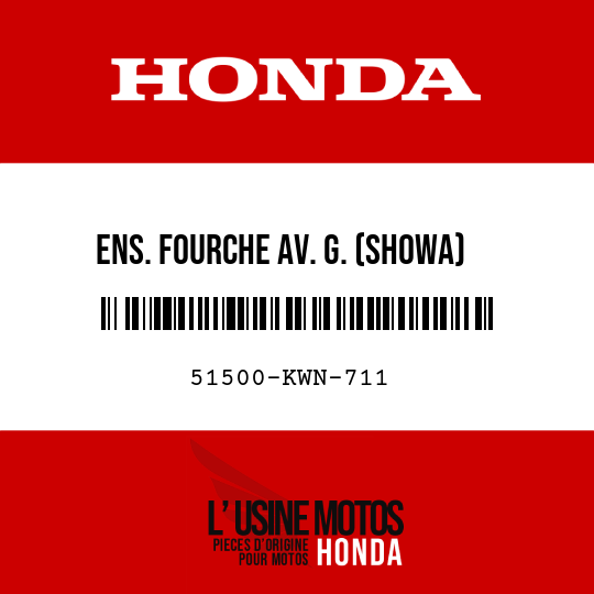 image de 51500-KWN-711 ENS. FOURCHE AV. G. (SHOWA)