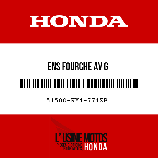 image de 51500-KY4-771ZB ENS FOURCHE AV G