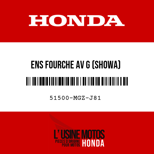 image de 51500-MGZ-J81 ENS FOURCHE AV G (SHOWA)