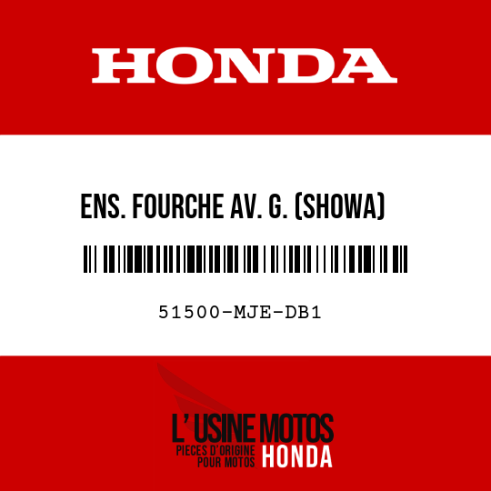 image de 51500-MJE-DB1 ENS. FOURCHE AV. G. (SHOWA)