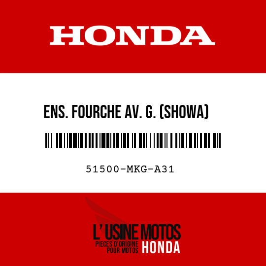 image de 51500-MKG-A31 ENS. FOURCHE AV. G. (SHOWA)