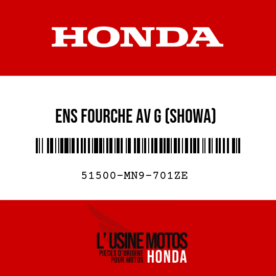 image de 51500-MN9-701ZE ENS FOURCHE AV G (SHOWA) NH146M/G22L 