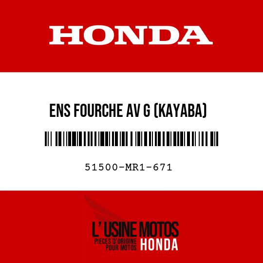 image de 51500-MR1-671 ENS FOURCHE AV G (KAYABA)