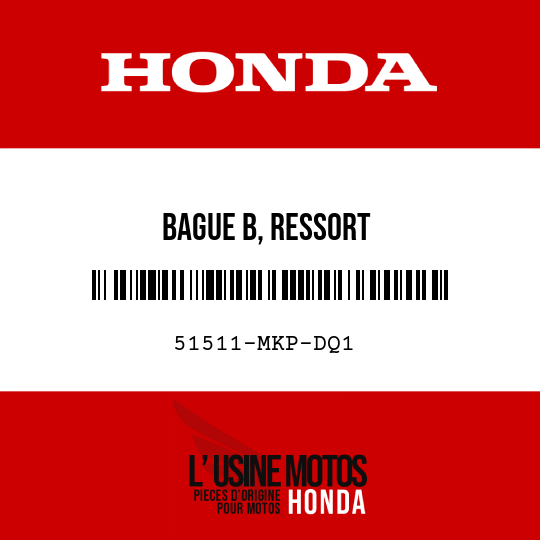 image de 51511-MKP-DQ1 BAGUE B, RESSORT