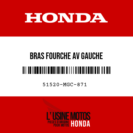 image de 51520-MGC-871 BRAS FOURCHE AV GAUCHE