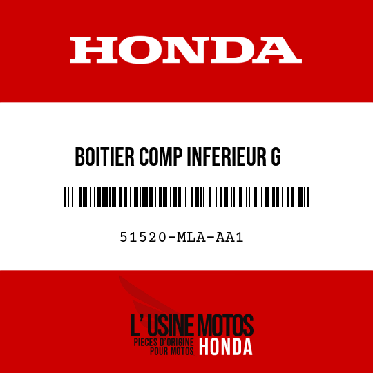 image de 51520-MLA-AA1 BOITIER COMP INFERIEUR G