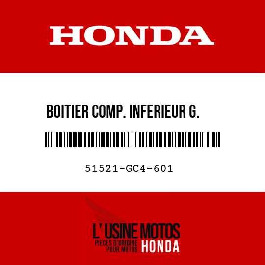 image de 51521-GC4-601 BOITIER COMP. INFERIEUR G.