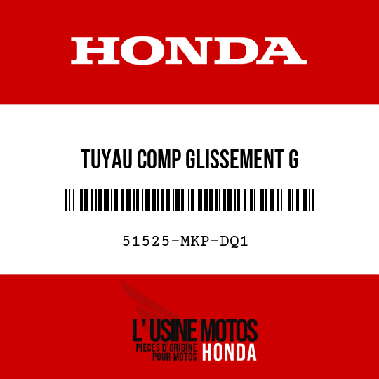 image de 51525-MKP-DQ1 TUYAU COMP GLISSEMENT G