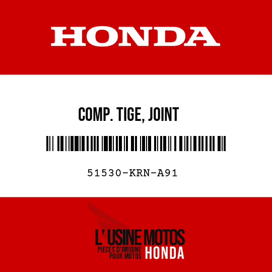 image de 51530-KRN-A91 COMP. TIGE, JOINT
