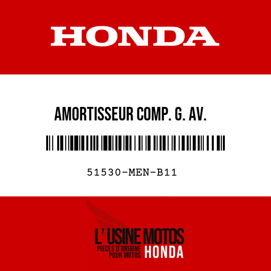 image de 51530-MEN-B11 AMORTISSEUR COMP. G. AV.