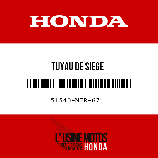 image de 51540-MJR-671 TUYAU DE SIEGE