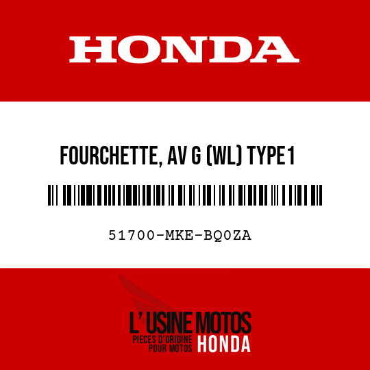 image de 51700-MKE-BQ0ZA FOURCHETTE, AV G (WL) TYPE1