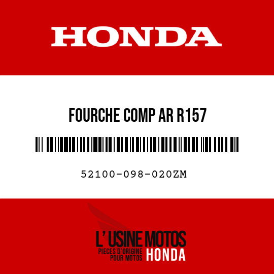 image de 52100-098-020ZM FOURCHE COMP AR R157 