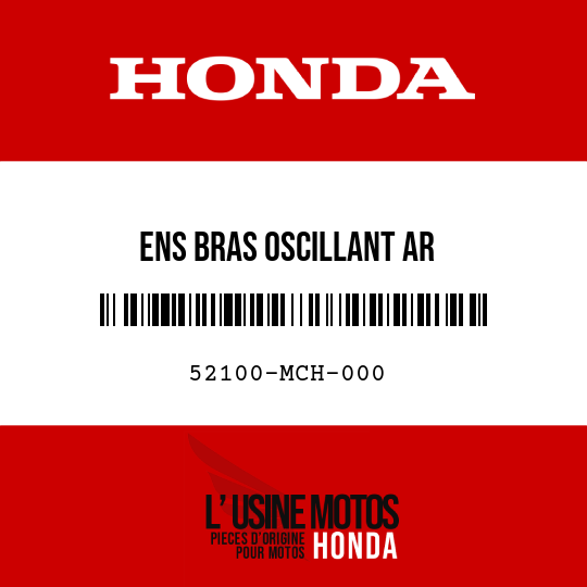 image de 52100-MCH-000 ENS BRAS OSCILLANT AR