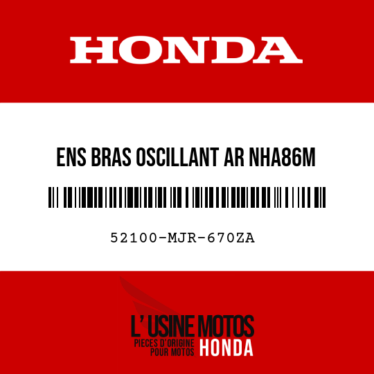 image de 52100-MJR-670ZA ENS BRAS OSCILLANT AR NHA86M
