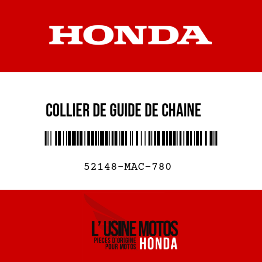 image de 52148-MAC-780 COLLIER DE GUIDE DE CHAINE