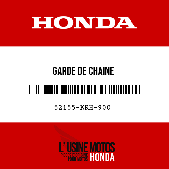 image de 52155-KRH-900 GARDE DE CHAINE