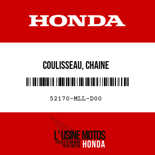image de 52170-MLL-D00 COULISSEAU, CHAINE