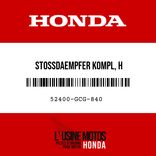 image de 52400-GCG-840 STOSSDAEMPFER KOMPL, H