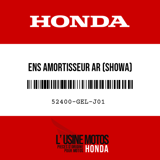 image de 52400-GEL-J01 ENS AMORTISSEUR AR (SHOWA)