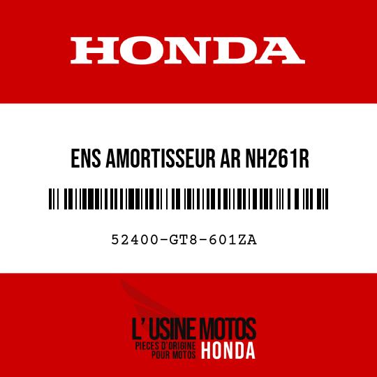 image de 52400-GT8-601ZA ENS AMORTISSEUR AR NH261R 