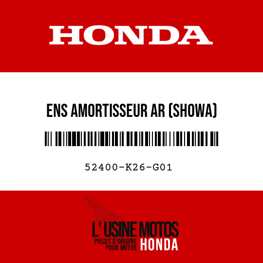 image de 52400-K26-G01 ENS AMORTISSEUR AR (SHOWA)