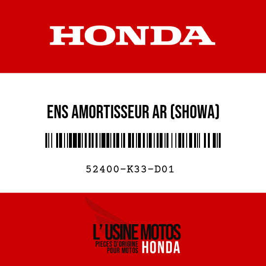 image de 52400-K33-D01 ENS AMORTISSEUR AR (SHOWA)